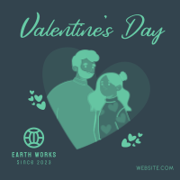 Valentine Couple Instagram Post Image Preview