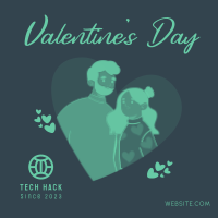 Valentine Couple Instagram Post Image Preview