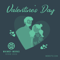 Valentine Couple Instagram Post Image Preview