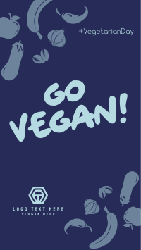 Go Vegan Instagram Story