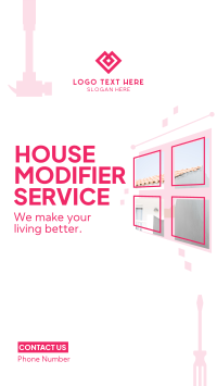 House Modifier Service Instagram Story