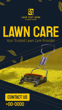 Professional Lawn Care Instagram Reel