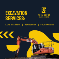 Excavation Services Instagram Post Image Preview