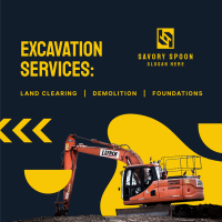 Excavation Services Instagram Post