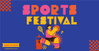 Go for Gold on Sports Festival Facebook Ad