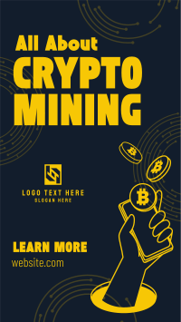 Tech Crypto Mining YouTube Short