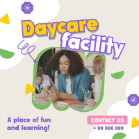 Cute Daycare Facility Instagram Post