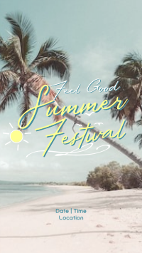 Summer Songs Fest Facebook Story