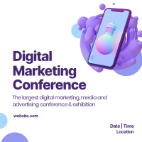 Digital Marketing Conference Linkedin Post