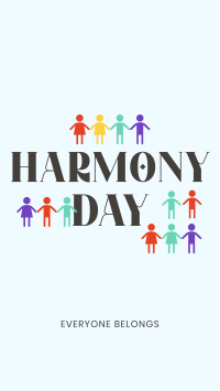 People Harmony Day Facebook Story