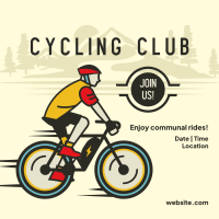 Fitness Cycling Club Instagram Post Image Preview