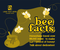 Honey Bee Facts Facebook Post