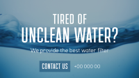 Water Filtration Video Design