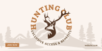  Hunting Club Deer Twitter Post