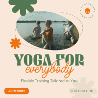 Yoga For Everybody Instagram Post