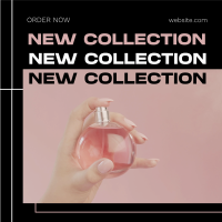 Minimalist New Perfume Linkedin Post