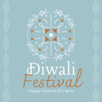 Diwali Lantern Instagram Post
