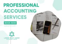 Professional Accounting Postcard