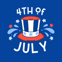 Celebration of 4th of July Linkedin Post