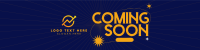 Modern Coming Soon Etsy Banner