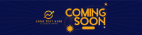 Modern Coming Soon Etsy Banner Design