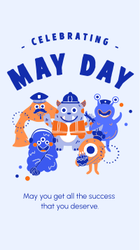 Celebrate May Day Facebook Story