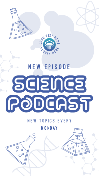 Science Education Podcast Instagram Reel Design