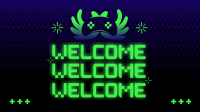 Gaming Welcome Page Animation