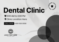 Corporate Dental Clinic Postcard