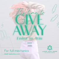 Fashion Giveaway Alert Instagram Post