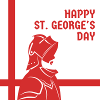 Saint George Knight Instagram Post