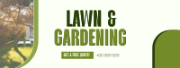 Gardening Facebook Cover example 4