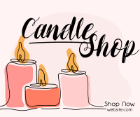 Candle Line Facebook Post