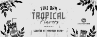 At the Tiki Bar Facebook Cover Design