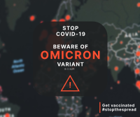 Beware Of Omicron Facebook Post