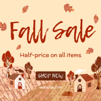 Autumn Leaves Sale Instagram Post