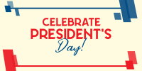 Celebrate President's Day Twitter Post