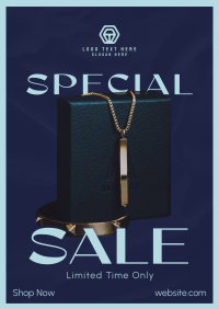 Jewelry Editorial Sale Flyer