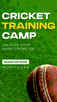 Cricket Training Camp Video