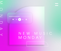 Music Monday Player Facebook Post Design