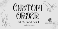 Order Custom Jewelry Twitter Post