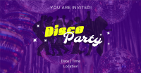 Disco Fever Party Facebook Ad