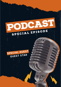 Special Podcast Episode Flyer