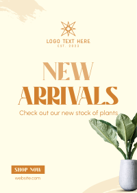 Minimalist Plant Alert Poster