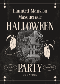 Haunted House Poster | Instantly Create a Haunted House Poster | Design.com