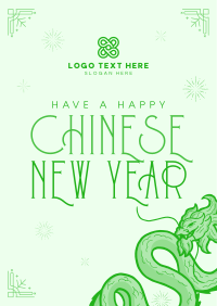 Majestic Chinese New Year Poster