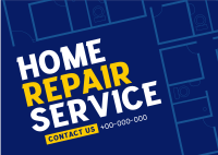 Home Repair Professional Postcard