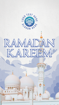 Mosque Ramadan Facebook Story