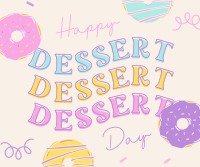 Dessert Day Delights Facebook Post