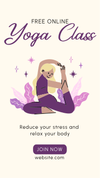 Mind With Yoga Instagram Story Design